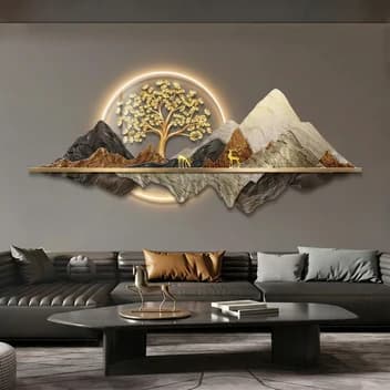 Nature 3D Crystal Wall LED Decor
