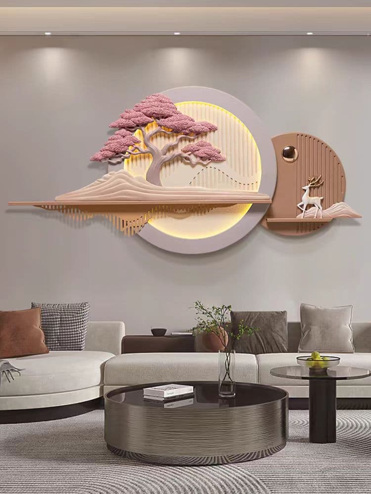 The Altruistic Deer 3D Resin Wall Decor