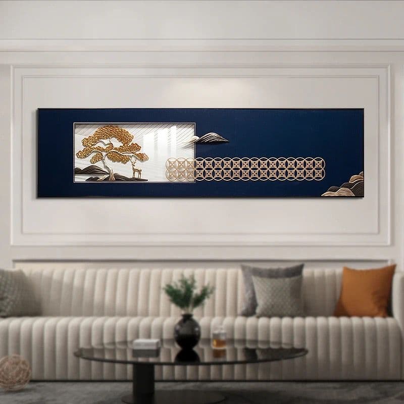 Sapphire Meadows Premium Wall Art